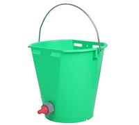 Haofy Cubo de Alimentación de Leche de Plástico Olla de Alimentación Animal de Gran Capacidad de 8 litros para Granjas Ganaderas con Múltiples Opciones de Tetinas Ideal para Corderos Ganado Conejos