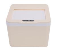Haofy Cubo de Basura de Escritorio con Sensor, Mini Cubo de Basura de Encimera ABS con Sensor de Movimiento Inteligente, Capacidad de 4 Litros para el Hogar, Cocina, Oficina, Dormitorio, Baño