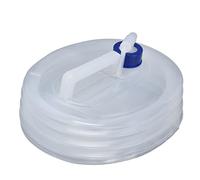 Haofy Cubo Plegable de 5 Galones de Silicona sin BPA para Acampar, Senderismo, RV - Contenedor de Agua Plegable Portátil con Reforzado para Preparación para Emergencias Al Aire Libre (Grande)