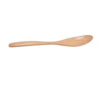 Haofy Cuchara de Madera Pequeña 100% Madera Resistente Al Calor para Cocina Casera y Restaurante - Utensilio de Cocina Seguro y Antiadherente, Suave con los Utensilios de (19 cm de largo)