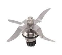 Haofy Cuchilla de Batidora, Cuchilla de Recambio de Batidora de Acero Inoxidable 12 Dientes Eficiente y Fácil de Limpiar 1.0