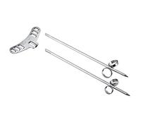 Haofy Cuchillo en espiral para verduras, cortador manual en espiral de patatas de acero inoxidable, herramienta de corte de cocina para tallar frutas y verduras, zanahorias, pepinos en forma creativa