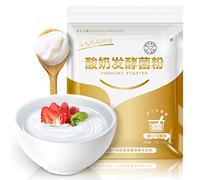 Haofy Cultivo Iniciador de Yogur 1 G X 10 Sobres para 1 Litro de leche. Cada sobre Contiene Lactobacillus Probióticos en Polvo para fermentación. No Es Necesario Preparar Yogur casero. (Colores