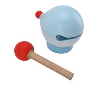 Haofy de Madera Linda Luz Nocturna Recargable Inalámbrico Regulable para Dormitorio Habitación de Niños Iluminación Suave y Cálida Madera de Haya ABS para Mesa Mesita de Noche Lámpara (BLUE)