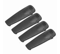 Haofy de Radio Portátil Conjunto de Sujeción/Soporte de 4 Clips de Reemplazo Pesado para DRV2020 XTNI CP1800 Walkie Talkie, Black