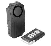 Haofy de Vibración Inalámbrico con Alarma Antirrobo de 113dB con Control Remoto para Motos Bicicletas Varias Aplicaciones Color Negro
