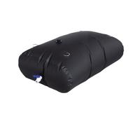 Haofy Depósito de Agua 330L, Bolsa Plegable de PVC, 87 Galones | Contenedor Plegable, Entrada de 1 Pulgada con Válvula de Cierre de Tres Cuartos de Pulgada, 31.5x47.2x13.8in, RV Camión