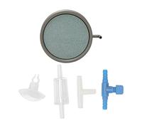 Haofy Difusor de Burbujas de Disco Silencioso, Piedra de Aire de Nanoburbujas Fácil de Limpiar para Acuarios, Ideal para Aumentar los Niveles de Oxígeno (86MM)