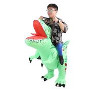 Haofy Disfraz de Dinosaurio Inflable, Disfraz Divertido de Colores Surtidos para Fiestas de Adultos, Parques Temáticos, Festivales, Poliéster, Talla única
