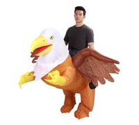 Haofy Disfraz Inflable de águila, Traje Divertido para Adultos para Fiestas, Carnavales de Navidad, Material de Poliéster Ligero