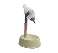 Haofy Dispensador de Agua para Mascotas para Perros y Gatos, Ajustable, Flujo Automático de Agua Dulce, Fácil de Quitar, Recipiente Limpio, Uso en Interiores y Exteriores, Rango de de 12 a 18