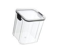 Haofy Dispensador de Alimentos, Recipiente Hermético para Almacenamiento de Granos, Cubierta Cóncava de Silicona PET para Cocina, Organizador de Almacenamiento de Aperitivos (950ml)