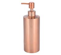 Haofy Dispensador de Jabón para Platos, Botella de Jabón de Oro Rosa de Acero Inoxidable 304 de Cobre, Botella de Jabón Líquido de Bomba de Mano de Encimera de Baño de Cocina(550ML)
