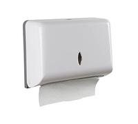 Haofy Dispensador de Toallas de Papel de Acero Inoxidable Montado en la Pared, Plegable en Z, Acceso con 1 Tirador para Reducir Residuos, Tamaño Compacto para Cocinas Pequeñas, Baños, Vehículos (#11)