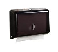 Haofy Dispensador de Toallas de Papel de Acero Inoxidable Montado en la Pared, Plegable en Z, Acceso con 1 Tirador para Reducir Residuos, Tamaño Compacto para Cocinas Pequeñas, Baños, Vehículos (#12)