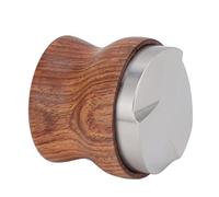 Haofy Distribuidor de café de Acero Inoxidable 304 con de Palisandro para una Extracción Uniforme, café de Calidad, Cocina Pequeña, Vida Rodante, Uso Diario (58 mm/2,3 pulgadas)