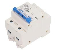 Haofy Disyuntor de CC de Respuesta Rápida 2P DZ47Z 125 100A Disyuntor en Miniatura para Solar Fotovoltaico 1000V con Cables de Abrazadera de Tornillo para Seguridad Eléctrica (BLUE)