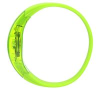 Haofy El Control de Sonido de la Pulsera LED Enciende la Pulsera Intermitente del Silicón para El Partido Corriente de la Noche (Green)