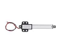 Haofy Elegante Actuador Mini Lineal con Protección de Circuito Múltiple, Tubo de Aluminio y Conector de Montaje ABS para una Variedad de Aplicaciones