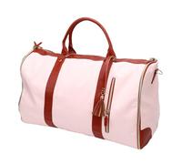 Haofy Elegante Bolso de Viaje para Traje, Bolso de Lona Multifuncional de Cuero PU para Fines de Semana, Fitness, Vacaciones en el Mar (2)
