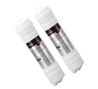 Haofy Elemento de Filtro de Agua Reemplazo de Filtro de Membrana RO de Alta Precisión Seguro y Versátil 2 Piezas para Máquina Purificadora de Agua