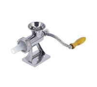 Haofy Embutidora Manual de Salchichas, Picadora de Carne de Manivela de Aluminio con Tubo de Salchicha, Abrazadera de Mesa de Calibre 7 Cm, para Cerdo, Carne de Res, Pollo, Ajo, Mostrador de Cocina o