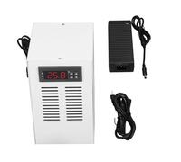 Haofy Enfriador de Agua para Acuario, Refrigerador Silencioso 72 W 3 L Min 30 35 DB for Acuarios de 20 L (Enchufe de la UE)