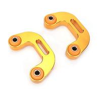 Haofy Enlace de Extremo de Barra Estabilizadora Trasera de Alta Resistencia para 2002-2007, Hecho de Aluminio, Dorado, Apto para Sedan y Wagon