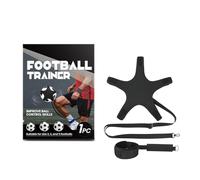 Haofy Entrenador de Malabares de Fútbol, Entrenador de Fútbol de Muñeca Ajustable de Nailon Reforzado con Red de Rebote Automático, Práctica de Pase de Primer Toque de Control de Pelota para