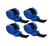 Haofy Envoltura Elástica para Patas de Caballo, Material de Franela, Protección Autoadhesiva, Vendajes de Soporte para Lesiones para Entrenamiento, Tamaño 300cm X 11cm (Blue)