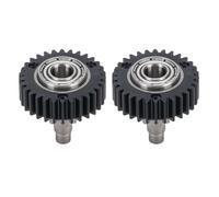 Haofy Equipo de Reducción de Extrusores con Engranaje de Engranaje de Acero Endurecido CNC 2 PCS para el Final 3 V3, Desgaste, para la Impresión de Películas de Nylon de Fibra de Carbono
