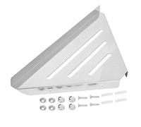 Haofy Estante de baño Esquina, sin perforación Estantes de Esquina de baño Estante de Almacenamiento Triangular de Acero Inoxidable Estante de Ducha Estante de Esquina Organizador para baño(Punching)