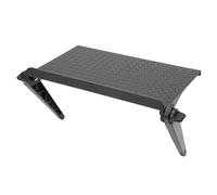 Haofy Estante para Monitor de ABS, Patas Ajustables Resistentes, Estante Superior para TV a Prueba de Arañazos para TV, Ordenador, Teléfono Móvil (para Monitor pequeño Negro)