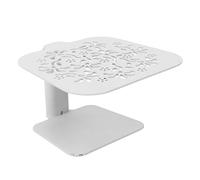 Haofy Estante para Pesaje de café, Altura Ajustable, Resistente Al Agua, Soporte de Báscula de Acero Al Carbono con Diseño Elevado para una Fácil Operación, Protección de la Máquina de café, (Flores