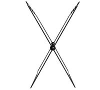 Haofy Estante Portátil para Bolsas de Basura para Picnic y Barbacoa, Estante Plegable de Alambre de Hierro para Acampar y Actividades Al Aire Libre, Liviano Plegable con Fácil Configuración