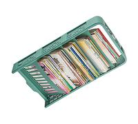 Haofy Estantería Multicapa para Aula con Diseño de Gran Capacidad, Estante Superior para Estudiantes, Aula, Hogar, Material Plástico de Primera Calidad (GREEN)