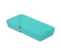 Haofy Estuche de Silicona para Bolígrafos, Portalápices, Bolsa para Bolígrafos, Silicona de Grado Alimenticio, Resistente Al Agua, a Prueba de Suciedad, Diseño de Rombo Flexible con (Green)