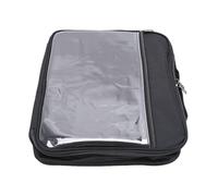 Haofy Estuche para Pines Esmaltados de 13 X 9,25 Pulgadas con Capacidad para Más de 100 Pines Material de Poliéster con Resistente Organizador de para Comic con Travel Convention Home Display