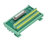Haofy Etiquetas Impresas DB50 a Conector de Terminal Placa Adaptadora Placa PCB Hembra Recta DC60V DB50-M7 para Señales Base de Cobre Alta Confiabilidad Voltaje Nominal DC 60V