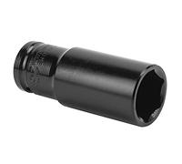 Haofy Extractor de Tuercas con Conector Hexagonal, Accesorios de Taladro de Acero Al Carbono para Llave Eléctrica, Adecuados para Tuercas Hexagonales (23mm)