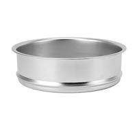 Haofy Filtro de Granos de café, Pantalla de Acero Inoxidable, Diseño de Malla Gruesa, Orificio de 5 Mm, Ideal para Preparar Cerveza Casera y Tostar café