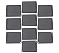 Haofy Filtro de Red de Casos de Computadora Filtro de Red de PVC Fuerte Aplicación Amplia de Material para PC -Fuente de Alimentación Case Black 10pcs para Productos Electrónicos