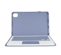 Haofy Funda con Teclado para Tableta para Mi Pad 5, Desmontable con Panel Táctil, 3 ángulos de Visión, Duración de Batería de 80 Horas (Purple)