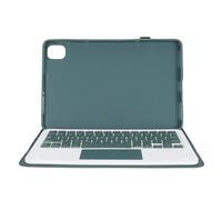 Haofy Funda con Teclado para Tableta para Mi Pad 5, Desmontable con Panel Táctil, 3 ángulos de Visión, Duración de Batería de 80 Horas (Verde Oscuro)