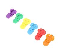 Haofy Funda para Abrelatas, Paquete de 6 Herramientas Manuales para Abrir Latas con Borde Liso para Latas Estándar de 6 Oz, 8 Oz, 12, 16, Material ABS Apto para Lavavajillas para Camping, Picnic,