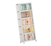 Haofy Gabinete de Almacenamiento Plegable, Organizador Multifuncional de Diseño de Plástico Que Ahorra Espacio para Suministros para Niños y Bebés en Sala de Estar y Dormitorio (5 Capas)