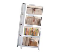 Haofy Gabinete de Almacenamiento Plegable, Organizador Multifuncional de Diseño de Plástico Que Ahorra Espacio para Suministros para Niños y Bebés en Sala de Estar y Dormitorio (4 Capas)