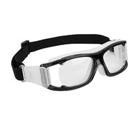 Haofy Gafas Deportivas Al Aire Gafas Protectoras con Marco Ajustable para Ciclismo Baloncesto Actividades de Fútbol Material de PC/negro (BLACK)