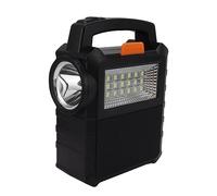 Haofy Generador Solar de 300 W, Estación de Energía Portátil con Luces LED Incorporadas y Cable de 3 M para Cargar Teléfonos, Pequeños Ventiladores, Humidificadores para Camping, Vehículos