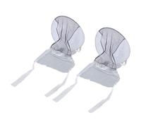 Haofy Gorro de Apicultor 2 Piezas con Malla Transpirable para 2-4 Personas Diseño de Cuello Elástico para un Ajuste Seguro Protector de Apicultura para Uso Al Aire Libre, Viajes de Pesca, Aventuras